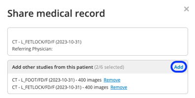 20231114 share medical record 2 additional studies trim draw