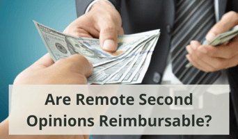 how are remote second opinions reimbursed?