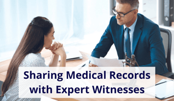 share medical records with expert witnesses