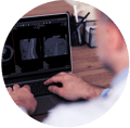 expert witness examining dicom-1