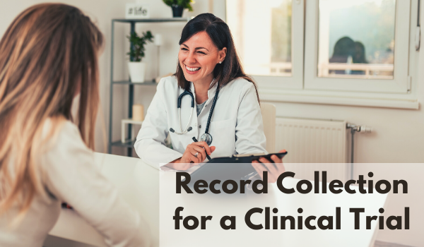 collect medical records before a clinical trial